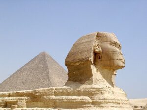 Les pyramides au Caire